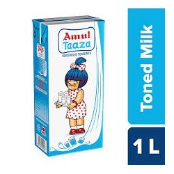 Amul Toned Milk 1L