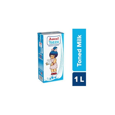 Amul Toned Milk 1L